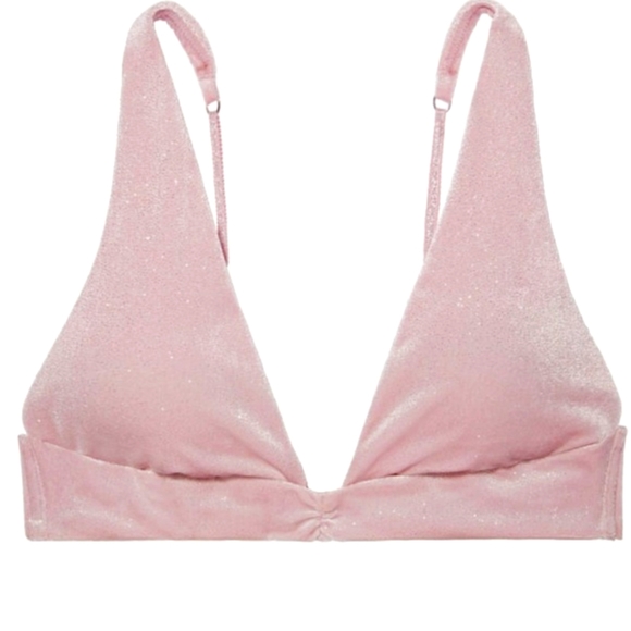 Nwt Victoria's Secret Sparkly Twist Bra Size Large - Picture 5 of 8